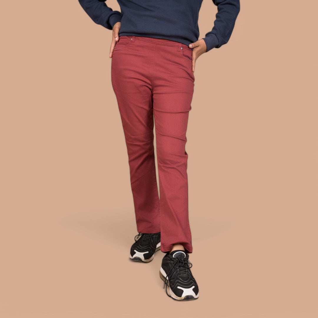 Women’s Super Stretch Denim Trousers – Best for Gym Wear, Active Days & Everyday Comfort