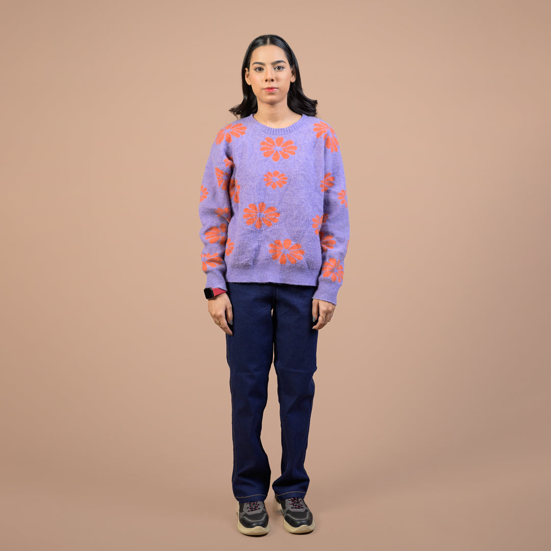 Women’s Straight-Fit Premium Denim Trousers – Perfect for Office & Formal Wear