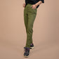 Women’s Extra Soft Twill Trousers – Power Stretch Relaxed Fit for Outings & Party Wear