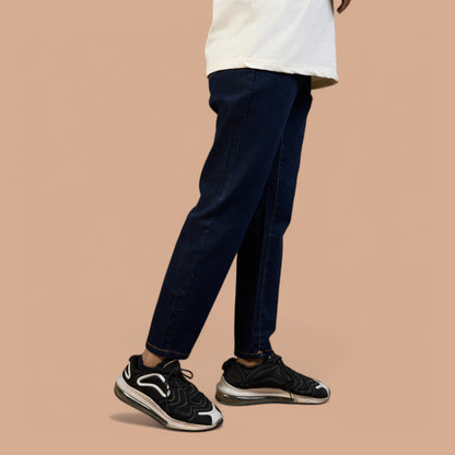 Slim Fit Pull-On Stretchable | Denim Trouser For Women