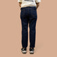 Slim Fit Pull-On Stretchable | Denim Trouser For Women
