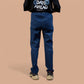 Straight Fit Pull-On Stretch | Denim Trouser For Women
