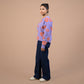 Wide Leg Power Stretch | Denim Trouser For Women