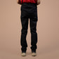 Straight Fit Pull-On Stretch | Denim Trouser For Women