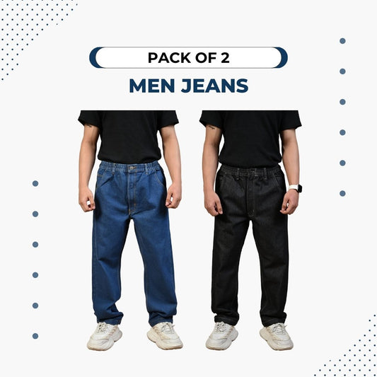 Pack of 2 Men's Stretchable Jeans