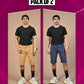 Pack of 2 Men's Shorts – Stylish & Comfortable