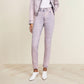 Pink Stonewash High Rise Straight Fit Jeans for Women