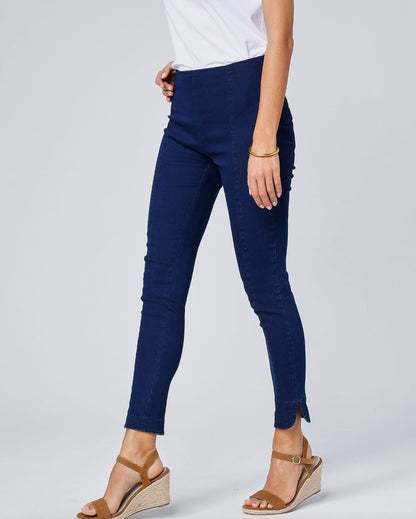 Tapered Cut Jegging | NAVY BLUE