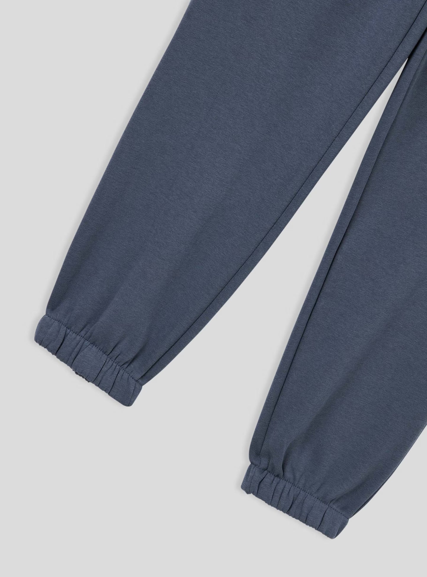 High-waisted tracksuit Trousers in heavy fabric