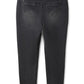 Stretch Jeans with Hem Zippers