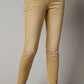 Trendy Women's 7/8th Stretch Denim Jeans with Laser Washing
