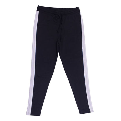 Women's Fleece Straight-Leg Trousers with Side Stripe