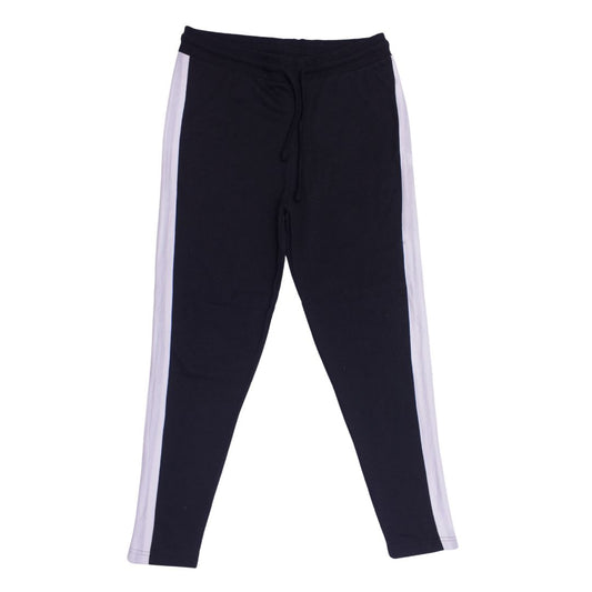 Women's Fleece Straight-Leg Trousers with Side Stripe