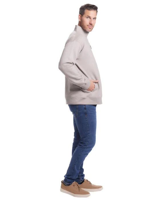 The Classic Quarter-Zip Sweatshirt: Refined Comfort