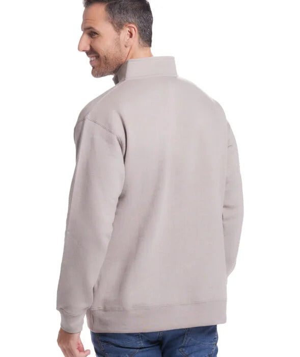 The Classic Quarter-Zip Sweatshirt: Refined Comfort
