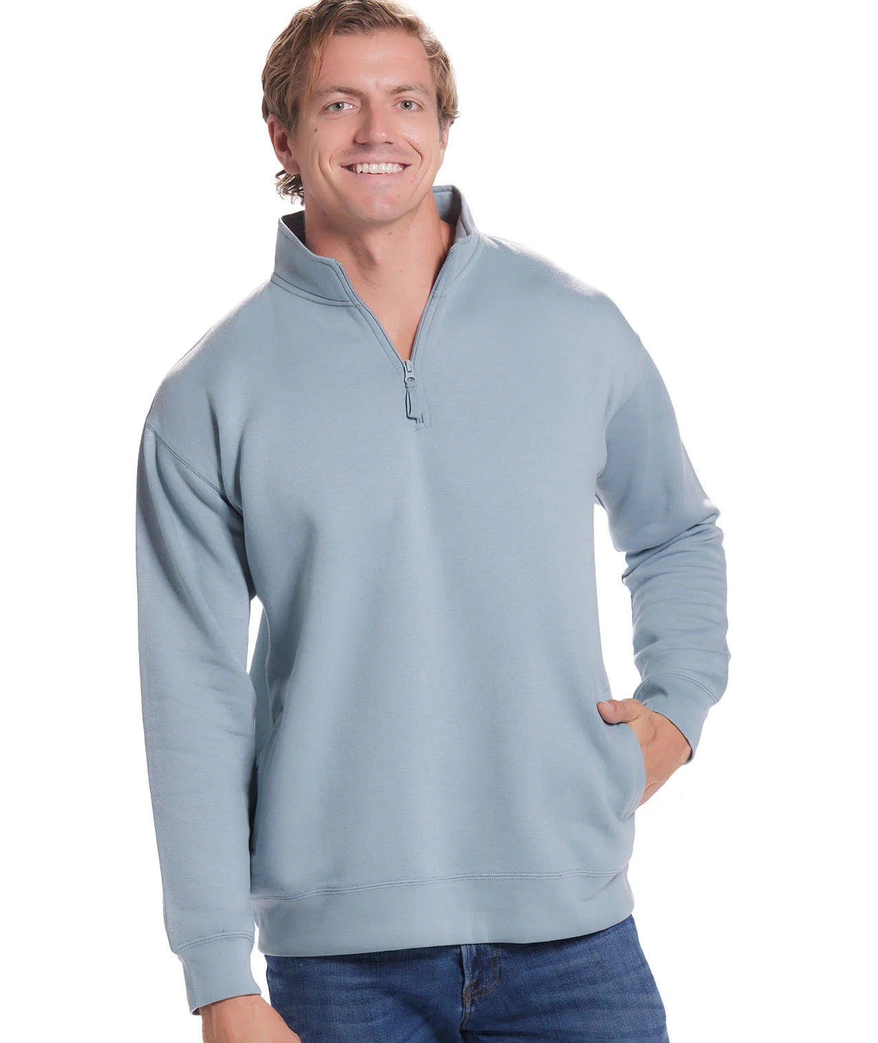 The Classic Quarter-Zip Sweatshirt: Refined Comfort