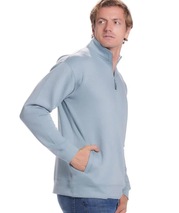 The Classic Quarter-Zip Sweatshirt: Refined Comfort