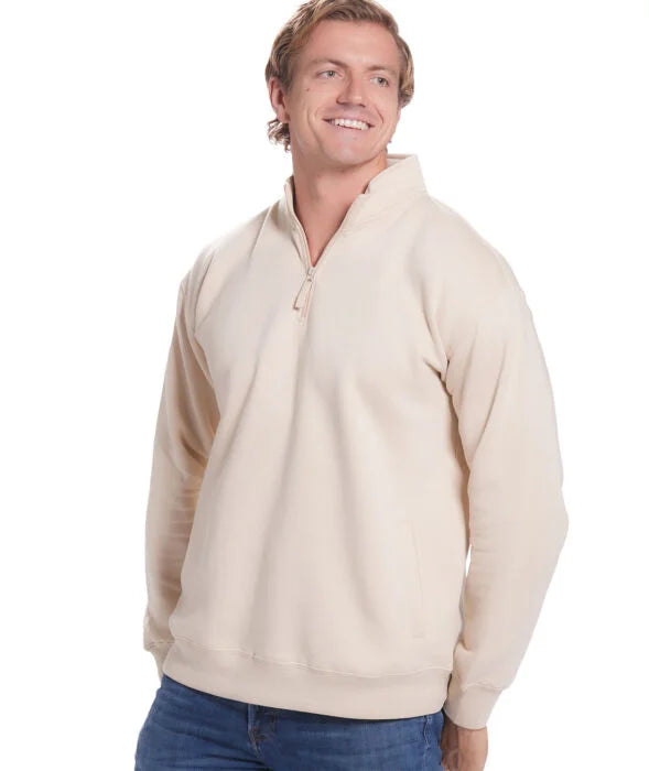 The Classic Quarter-Zip Sweatshirt: Refined Comfort