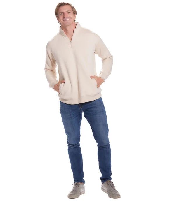 The Classic Quarter-Zip Sweatshirt: Refined Comfort