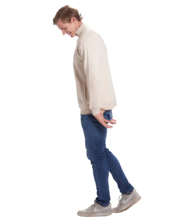 The Classic Quarter-Zip Sweatshirt: Refined Comfort