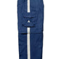 Versatile Lightweight Cargo Zip-Off Trousers - Baggy Fit - Blue