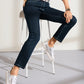 Mona Fit Straight 5-Pocket Jeans