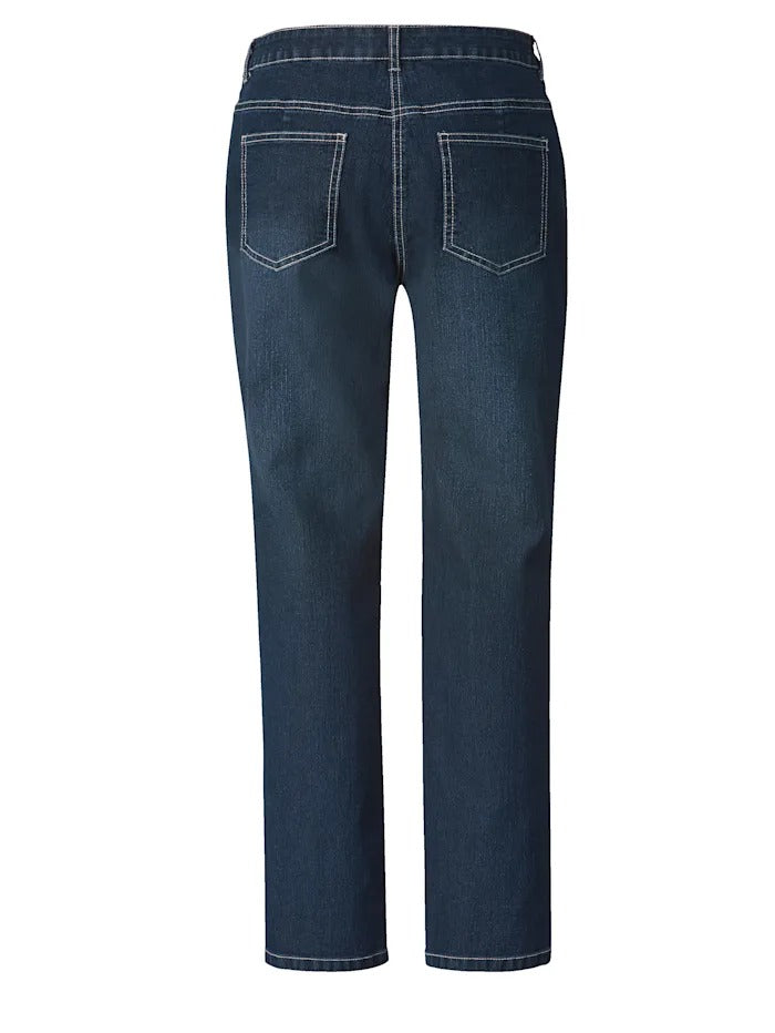 Dollywood | Slim Fit Denim Blue Jeans