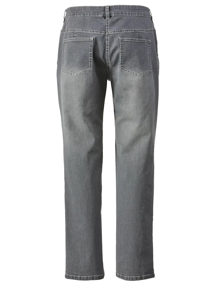 Dollywood | Slim Fit Charcoal Grey Jeans