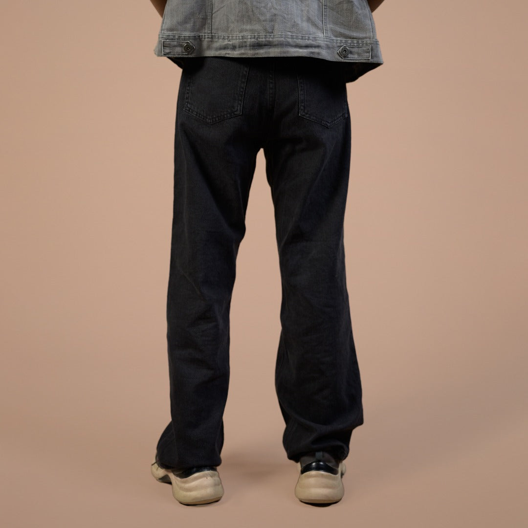 Wide Leg Denim Trousers Pack of 2 – 1 Blue + 1 Surprise Color
