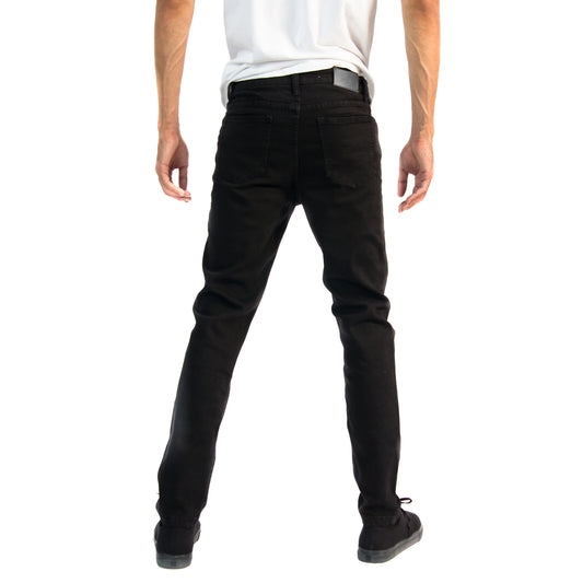 Men's Slim Fit Skinny Denim Jeans – Black