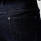 Denim Culottes with Turn-Up