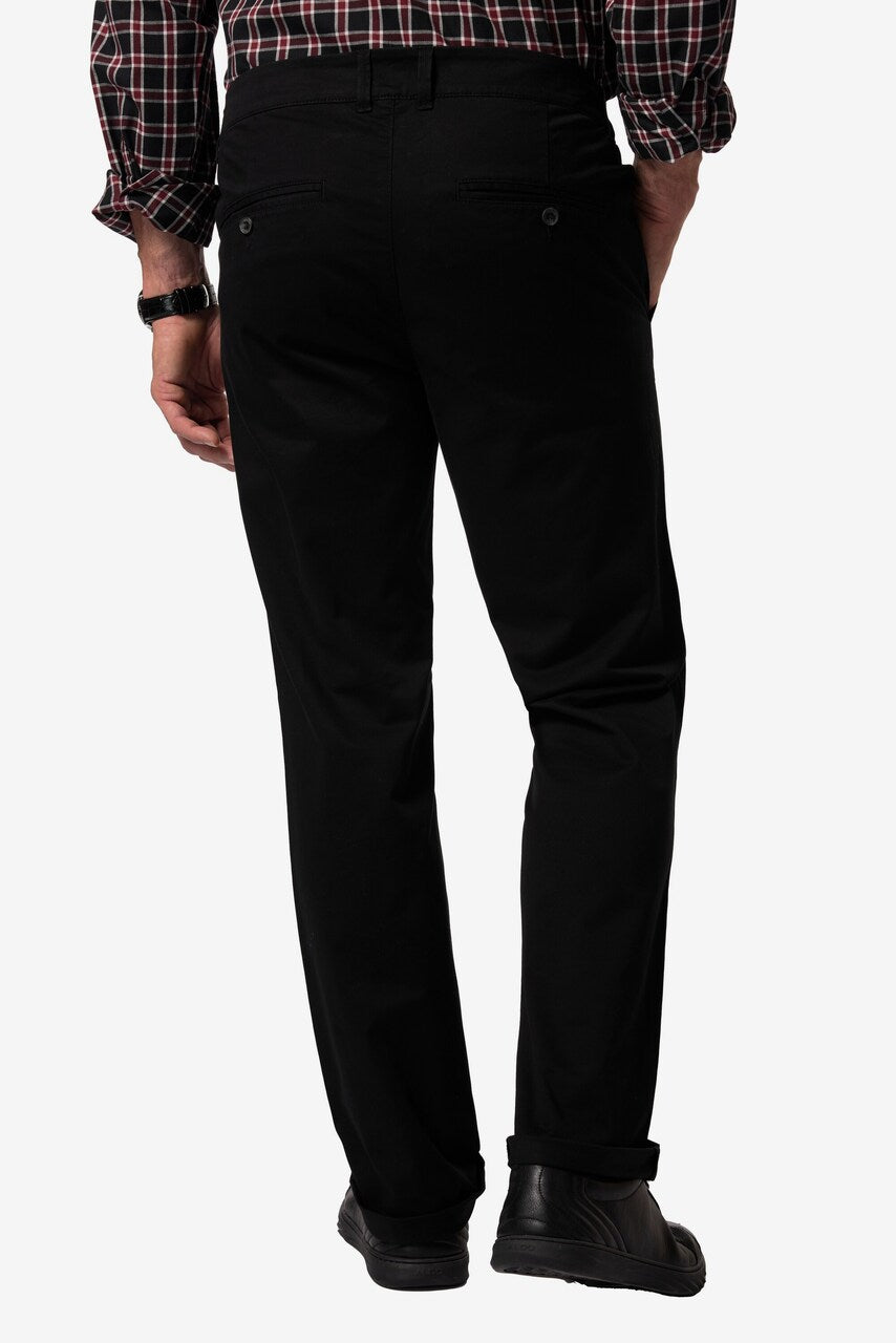 Men's Regular Fit Chino Pants – Black