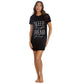 Oversized Graphic Nightdress - Comfortable Women's Loungewear Tee (S-5XL)