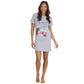 Oversized Graphic Nightdress - Comfortable Women's Loungewear Tee (S-5XL)