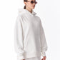 The Essential Oversized White Pullover Hoodie